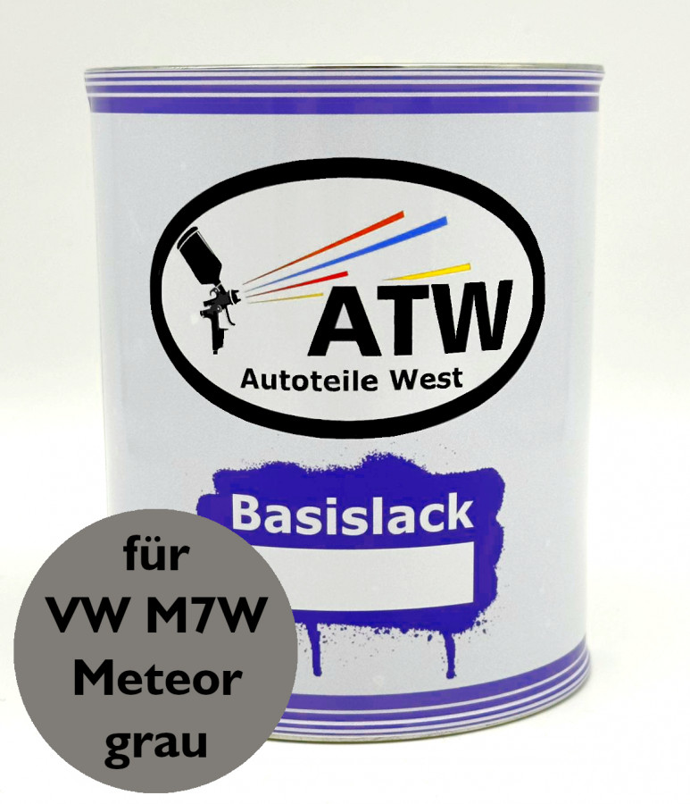 Autolack für VW M7W Meteorgrau